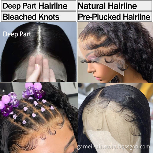 Cheap Wholesale Hair Wigs Human Lace Front Closure Body Wave Full Virgin Brazilian Cuticle Aligned Lace Closure Human Hair Wig